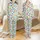 Adults' Playful Dinosaur: Vibrant Cartoon All-Over Print Satin Pajamas Set - 1