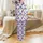 Italian Greyhound Lover Pajamas: Vibrant Sighthound Mountain Peak Art Print Satin Pajamas Set - 3