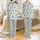 Kids Nautical Sleep Set: Playful Whale & Sailboat Pattern - Cozy Knit Pajamas Satin Pajamas Set - 1