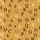 Bridal Party Golden Monogram Satin Sleep Ensemble: Serif Initial Letter Pattern Satin Pajamas Set - 4