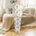 Matching Family Raglan Sleep Set: Watercolor Pugs, Pastel Paw Prints & Dog Bones All-Over Pattern Satin Pajamas Set - 2
