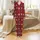 Guinea Pig Lover's Cozy Spandex Christmas Pajamas: Festive Guinea Pig Santa Hats & Holiday Tree Print Satin Pajamas Set - 2