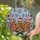 Holiday Enthusiasts' Tiffany Style Stained Glass Gingerbread Men Christmas Mosaic Candy Canes Holly Snowflakes Stained Glass Suncatcher - SjWSot7-Vy
