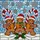 Holiday Enthusiasts' Tiffany Style Stained Glass Gingerbread Men Christmas Mosaic Candy Canes Holly Snowflakes Stained Glass Suncatcher - 5