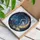 Fantasy Art Enthusiasts' Azure Dragon Stained Glass Cosmic Moon Amber Spellbook Art Stained Glass Suncatcher - rjI9Z8PY9R