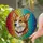 Corgi Lovers' Tiffany Stained Glass Corgi Portrait with Jewel Tone Mosaic Gradient Stained Glass Suncatcher - 2