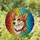Corgi Lovers' Tiffany Stained Glass Corgi Portrait with Jewel Tone Mosaic Gradient Stained Glass Suncatcher - 1