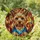 Yorkie Owners' Edge-to-Edge Tiffany Stained Glass Yorkie Head Mosaic Amber Blue Red Cream Stained Glass Suncatcher - toPOkhtVZK