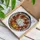 Autumn Art Lovers' Tiffany Stained Glass Three Pumpkins Fall Wreath Jewel Tone Mosaic Stained Glass Suncatcher - 3
