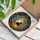 Spooky Season Fans' Friendly Ghost Cute Cat Glowing Pumpkin Tiffany Stained Glass Teal Burgundy Autumn Leaf Mosaic Stained Glass Suncatcher - 3