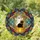 Spooky Season Fans' Friendly Ghost Cute Cat Glowing Pumpkin Tiffany Stained Glass Teal Burgundy Autumn Leaf Mosaic Stained Glass Suncatcher - 1