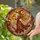 Witchcore Aesthetic Lovers Stained Glass Witch Profile Autumnal Pumpkin Jewel Tones Tiffany Art Stained Glass Suncatcher - 2