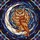 Owl & Celestial Art Lovers' Tiffany Style Stained Glass Majestic Owl Crescent Moon Starry Night Jewel Tones Stained Glass Suncatcher - 5