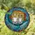 Couple's Joyful Tiffany Stained Glass Whale Journey Amber Teal Ocean Mosaic Waves Stained Glass Suncatcher - -UqnAUj0E7