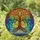 Art Lovers' Tiffany Style Stained Glass Tree of Life Book Fiery Orange Green Blue Purple Stained Glass Suncatcher - 1