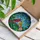 Nature Lovers' Tiffany Stained Glass Red Cardinal Couple Vibrant Jewel Tone Floral Mosaic Stained Glass Suncatcher - 3