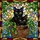 Cat Lovers' Vibrant Tiffany Stained Glass Black Cats Dappled Light Geometric Mosaic Stained Glass Suncatcher - 5