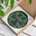 Nature Enthusiasts' Tiffany Glass Glowing Grape Cluster Vine Emerald Green Amber Royal Purple Stained Glass Suncatcher - Wb9H5Eedjo