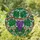 Nature Enthusiasts' Tiffany Glass Glowing Grape Cluster Vine Emerald Green Amber Royal Purple Stained Glass Suncatcher - ddS4Am3LE4
