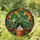 Cat Lovers' Vibrant Tiffany Stained Glass Tuxedo Cat Peeking Plant Pot Emerald Green Orange Mosaic Stained Glass Suncatcher - 1
