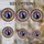 Cat Lovers' Tiffany Stained Glass Black Cat Celestial Cosmic Moon Sun Rays Deep Blue Purple Orange Stained Glass Suncatcher - 4