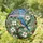 Nature Lovers' Vibrant Bluebird Dogwood Floral Tiffany Stained Glass Spring Mosaic Stained Glass Suncatcher - 1