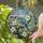 Nature Lovers' Vibrant Bluebird Dogwood Floral Tiffany Stained Glass Spring Mosaic Stained Glass Suncatcher - 2