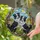 Border Collie Enthusiasts' Intricate Tiffany Stained Glass Playful Embrace Meadow Mosaic Jewel Tones Art Stained Glass Suncatcher - 2