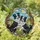 Border Collie Enthusiasts' Intricate Tiffany Stained Glass Playful Embrace Meadow Mosaic Jewel Tones Art Stained Glass Suncatcher - 1