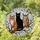 Fantasy Art Lovers' Stained Glass Black Cat Fox Owl Mosaic Art Jewel Tones Iridescent Stained Glass Suncatcher - 50bj3MjBq5