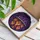 Dark Fantasy Fans' Vibrant Stained Glass Purple Orange Ghost Skull Bat Intricate Geometric Mosaic Stained Glass Suncatcher - 3