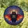 Fantasy Art Enthusiasts' Tiffany Stained Glass Moth Gold Antlers Red Orange Wings Ethereal Twilight Mosaic Stained Glass Suncatcher - 1