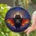 Fantasy Art Enthusiasts' Tiffany Stained Glass Moth Gold Antlers Red Orange Wings Ethereal Twilight Mosaic Stained Glass Suncatcher - 2