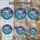 Celestial Ocean Enthusiasts Jewel Tone Stained Glass Crescent Moon Wave Cosmic Nebula Starburst Mosaic Pattern Stained Glass Suncatcher - 4