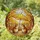 Nature Lovers' Affectionate Mice Tiffany Stained Glass Golden Autumn Forest Raindrop Pattern Stained Glass Suncatcher - 1