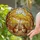Nature Lovers' Affectionate Mice Tiffany Stained Glass Golden Autumn Forest Raindrop Pattern Stained Glass Suncatcher - 2
