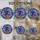 Spooky Season Fans' Intricate Stained Glass Whimsical Witch House Purple Blue Orange Night Sky Mosaic Stained Glass Suncatcher - 4