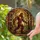 Bigfoot Art Collectors' Tiffany Style Stained Glass Bigfoot Silhouette Forest Mosaic Warm Orange Yellow Stained Glass Suncatcher - 2