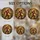 Bigfoot Art Collectors' Tiffany Style Stained Glass Bigfoot Silhouette Forest Mosaic Warm Orange Yellow Stained Glass Suncatcher - 4