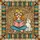 Reading Enthusiasts' Tiffany Stained Glass Bookworm & Dog Jewel Tone Mosaic Teal Gold Rose Pink Stained Glass Suncatcher - 5