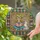 Reading Enthusiasts' Tiffany Stained Glass Bookworm & Dog Jewel Tone Mosaic Teal Gold Rose Pink Stained Glass Suncatcher - 2