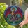 Fantasy Lovers' Majestic Dragon Castle Stained Glass Ruby Sapphire Emerald Gold Mosaic Stained Glass Suncatcher - 2