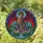 Fantasy Lovers' Majestic Dragon Castle Stained Glass Ruby Sapphire Emerald Gold Mosaic Stained Glass Suncatcher - 1