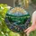 Nature Lovers' Vibrant Tiffany Stained Glass Mountain Peaks Wildflower Mosaic Jewel Tones Stained Glass Suncatcher - 2