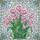 Nature Lovers' Vibrant Tiffany Style Stained Glass Pink Tulip Mosaic with Colorful Geometric Border Stained Glass Suncatcher - 5