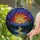 Nature Lovers' Jewel Tone Tiffany Stained Glass Cosmic Sunset River Pine Sky Stained Glass Suncatcher - ZGUaTU_L3r