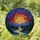 Nature Lovers' Jewel Tone Tiffany Stained Glass Cosmic Sunset River Pine Sky Stained Glass Suncatcher - r5CCLWIbD0