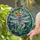 Nature Lovers' Iridescent Dragonfly Tiffany Stained Glass Floral Jewel Tone Mosaic Art Stained Glass Suncatcher - 2