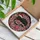 Christmas Cat Lovers' Intricate Tiffany Stained Glass Black Cat Winking Santa Hat Candy Cane Crimson Red Mosaic Art Stained Glass Suncatcher - PDyCImvYZb