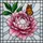 Art Lovers' Intricate Glowing Tiffany Stained Glass Peony Monarch Butterfly Pink Orange Green Mosaic Stained Glass Suncatcher - 5